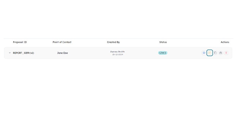 Flexible Proposal Editing