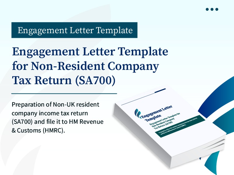 Engagement Letter Feature Non Resident Company Tax Return SA700