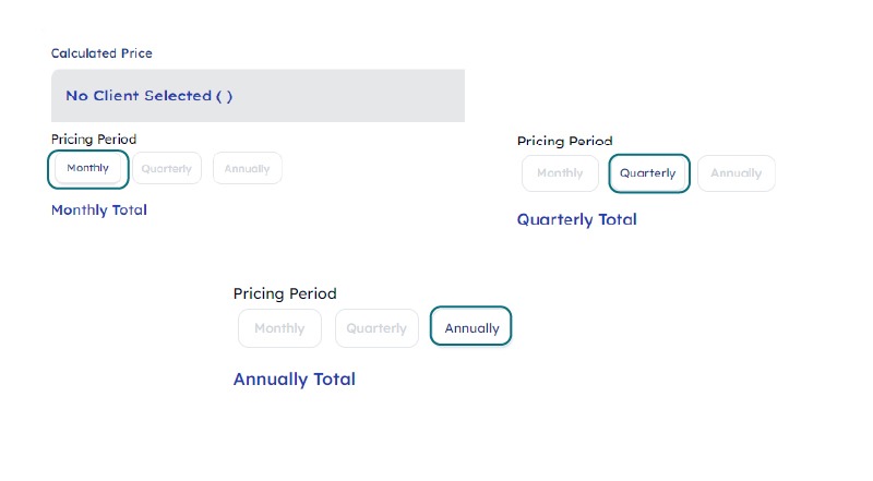 Flexible Pricing Periods