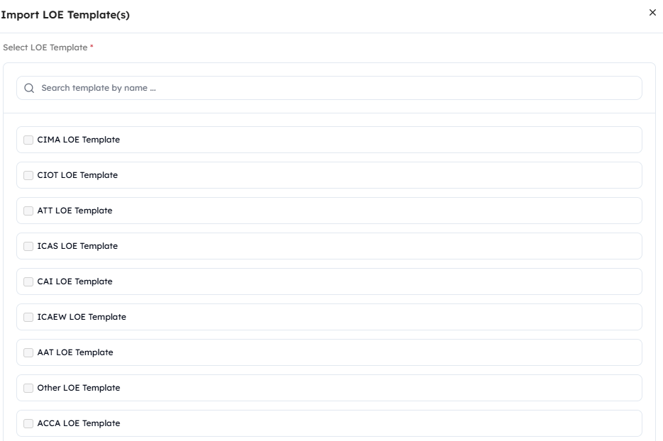 Regulatory compliant letter of engagement templates