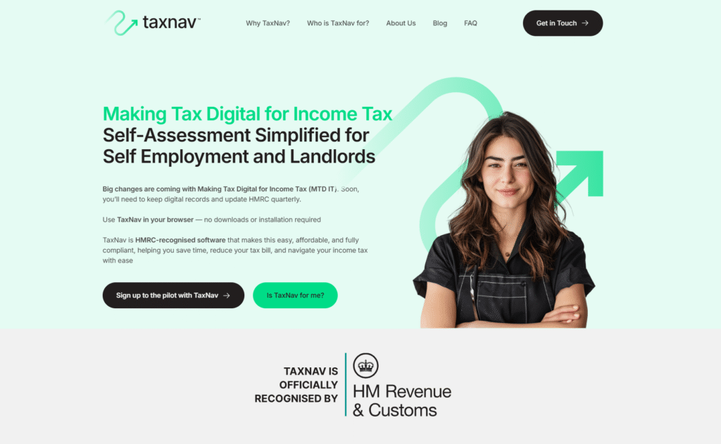 TaxNav- Best Free HMRC Approved MTD Software For Accountants And Tax Agents