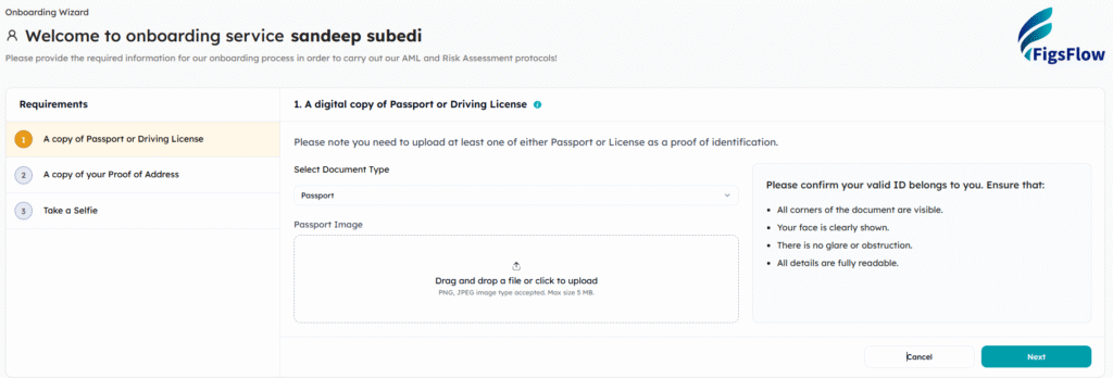 How FigsFlow Simplifies Proof of Address Collection & Verification (Client Portal)