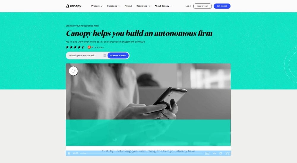 Canopy E Signature Software for Accountants with Built In Client Onboarding