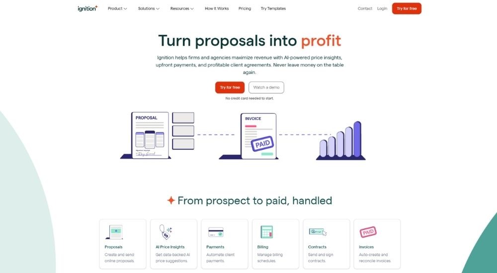 Ignition E Signature Software for Accountants That Also Generates Documents