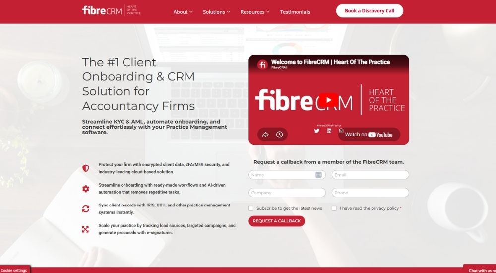 FibreCRM- Best Client Onboarding & CRM Solution for Accountancy Firms & Accountants
