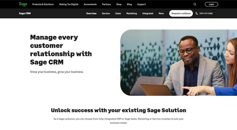 Sage CRM CRM Software for Accountants