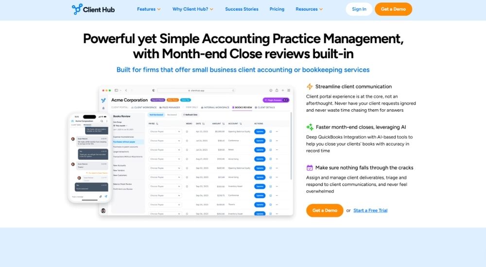 Client Hub Job Management Software for Accountants