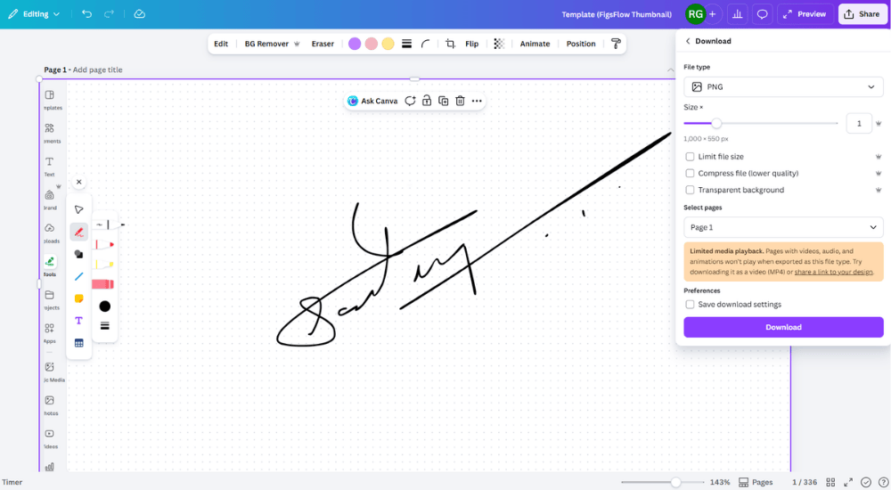 How to create an electronic signature for free click download