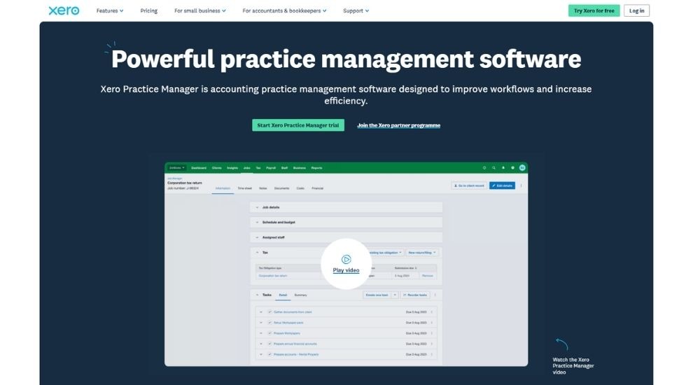 Xero Practice Manager Software Best Job Management Software for Accountants