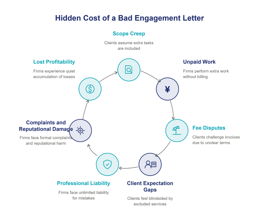 hidden cost of bad engagement letter