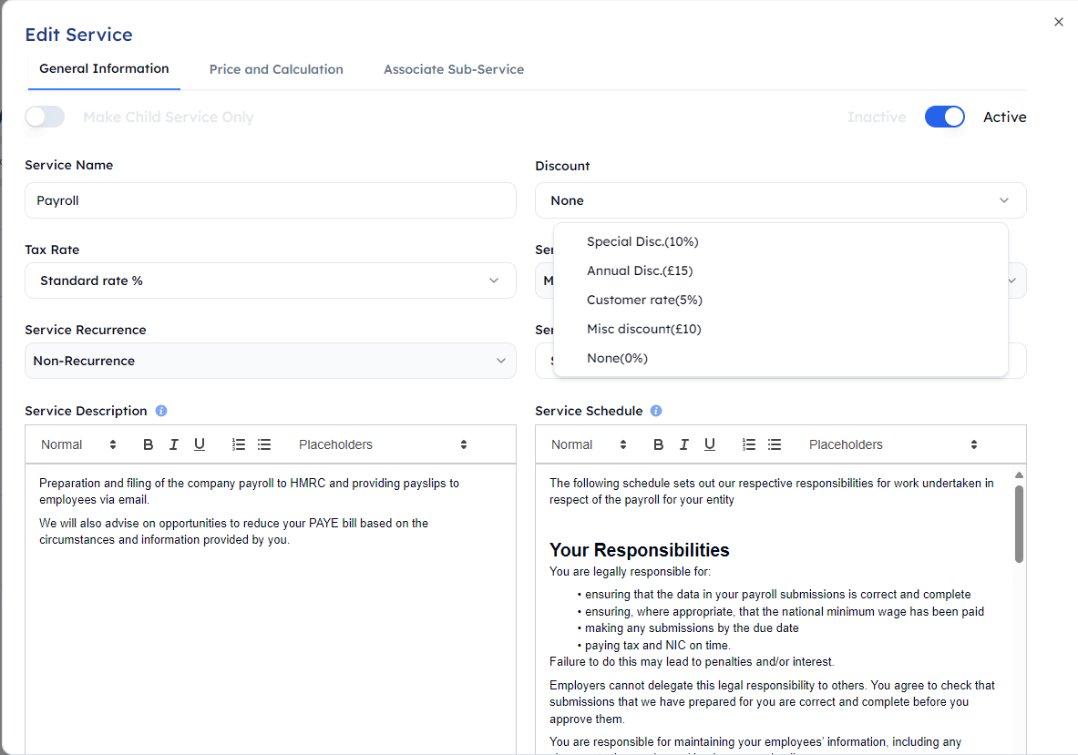 Discount Management Features 1