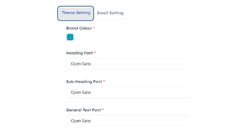 Customisable Templates