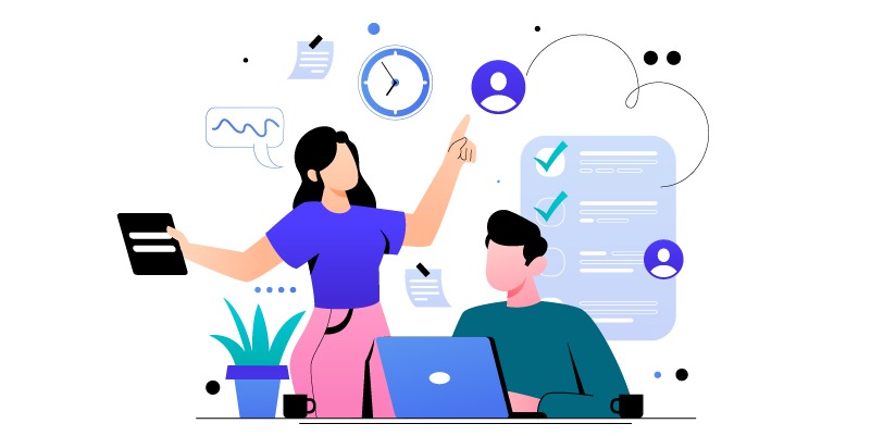 Monitor client interaction