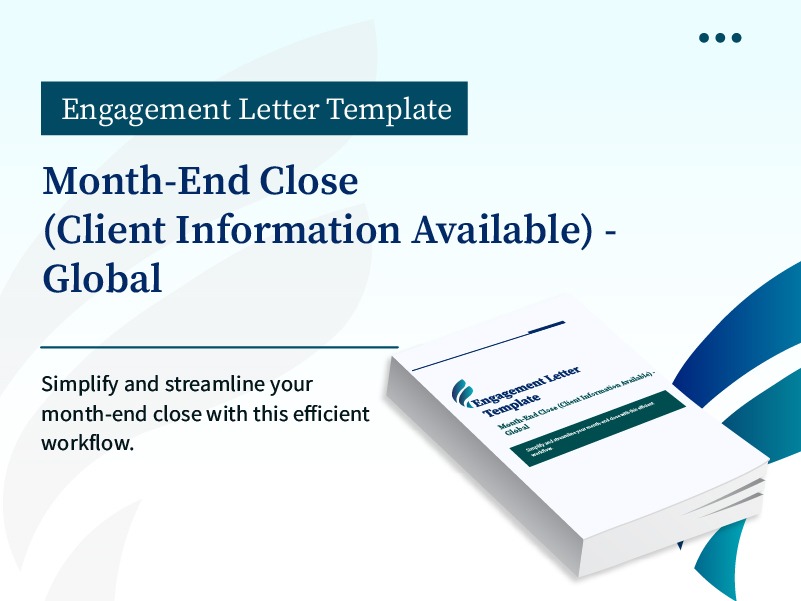 [Core] Month-End Close (Client Information Available)