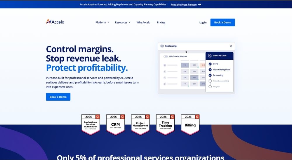 Accelo CRM 12 Best CRM for CPA Firms in the USA 2026 Software Guide