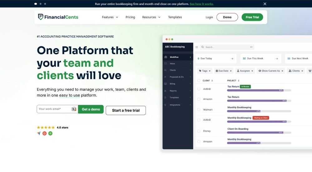 Financial Cents Top 7 Cloud Based Tax Practice Management Systems for Accounting Firms 2026 Guide