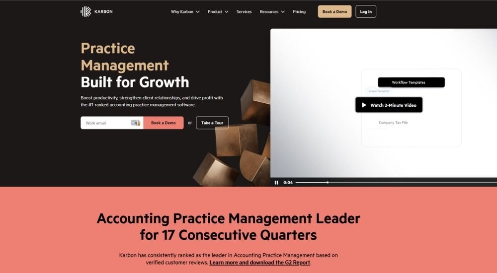 Karbon - Top 7 Cloud Based Tax Practice Management Systems for Accounting Firms (2026 Guide)