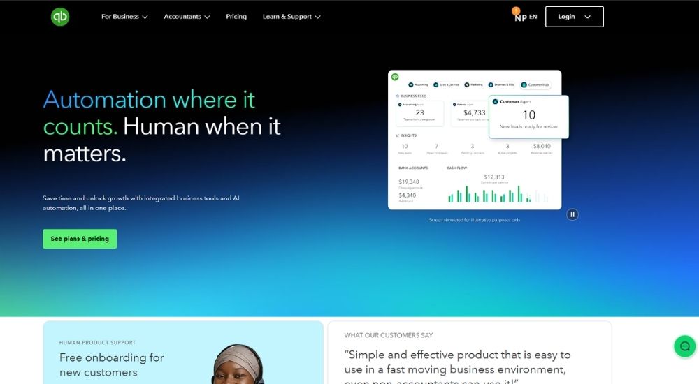 QuickBooks Online Top Accounting Automation Software for US Firms