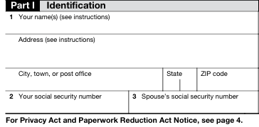 How to complete form 4868 Part I