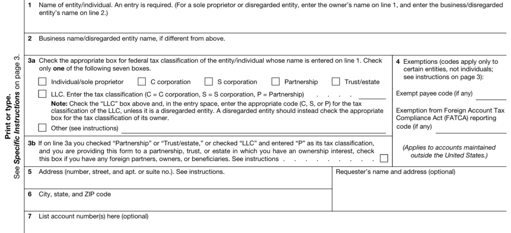 IRS W 9 Form How to Fill it Correctly Part 0 Section