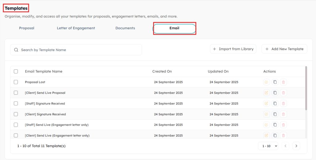 Proposal Workflow Tip No 3.2 - Set Up Automated Emails for Every Proposal Stage