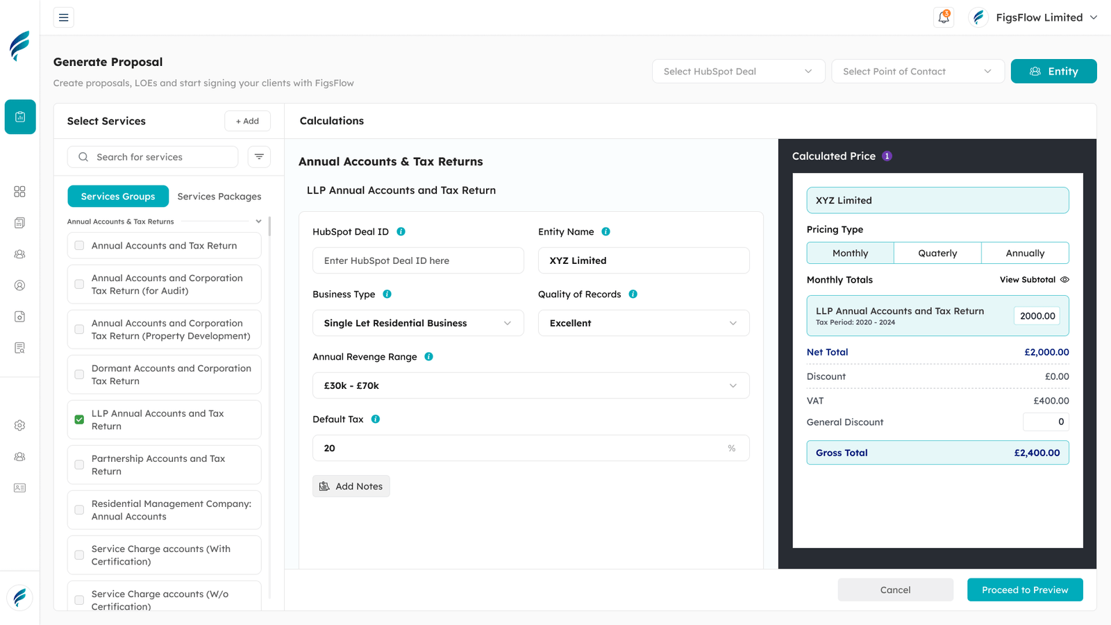 Seamless Proposal Generation