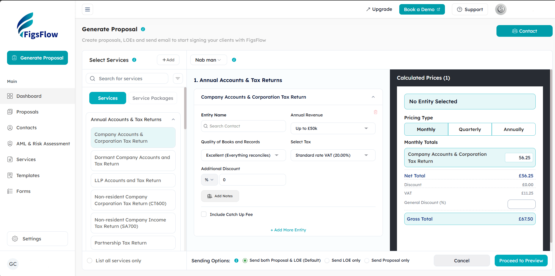 GoProposal Vs FigsFlow - Which Tool Has More Powerful Pricing Capabilities
