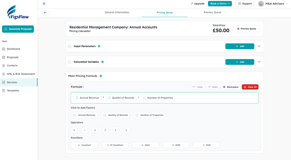 Introducing the Advanced Pricing Calculator
