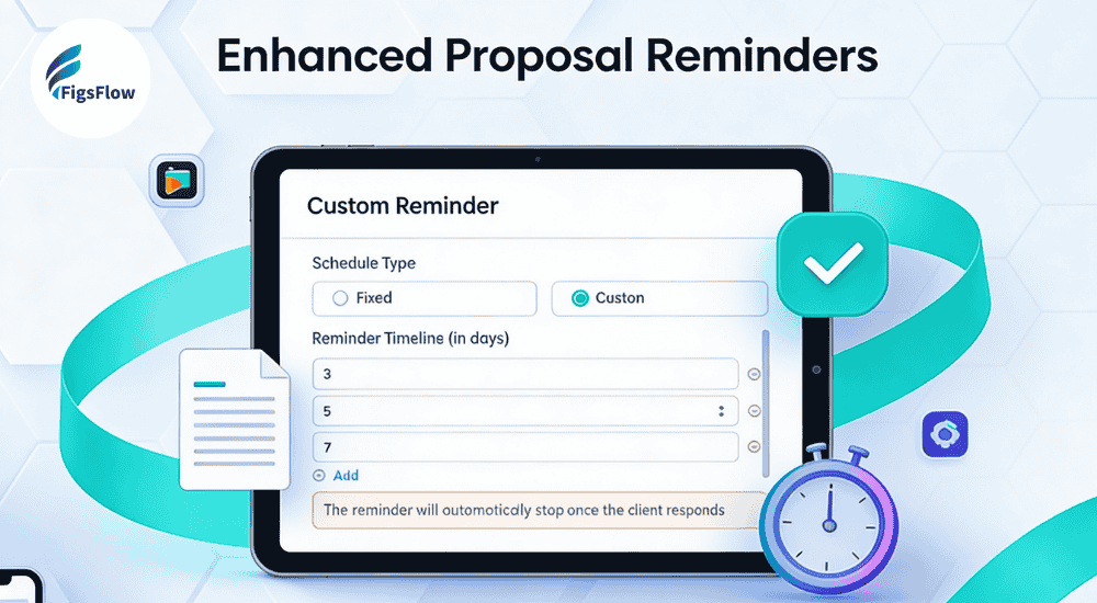 Never Chase a Proposal Again Introducing Custom Reminder Timelines