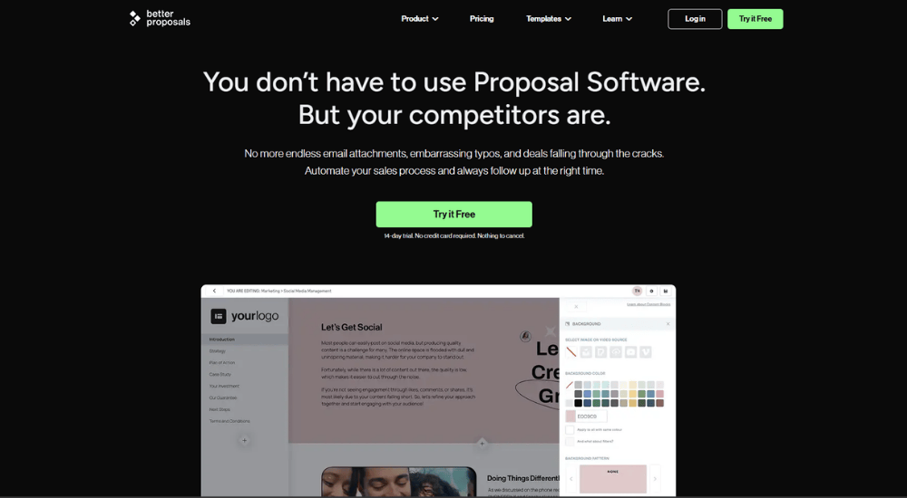 Better Proposals- Top 10 Document Generation Software for Accountants in 2026