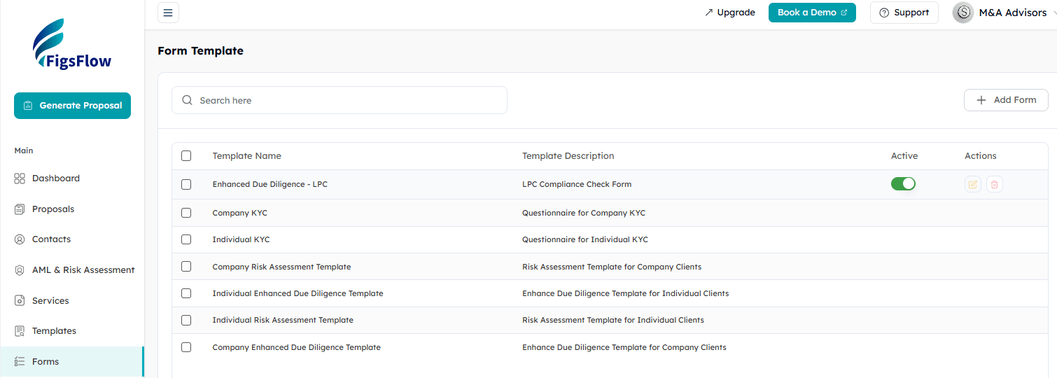 Create Custom KYC Questionnaire with FigsFlow | FigsFlow