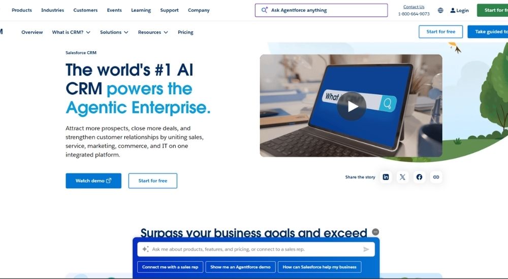 SalesForce CRM Best CRM Software for Accounting Firms
