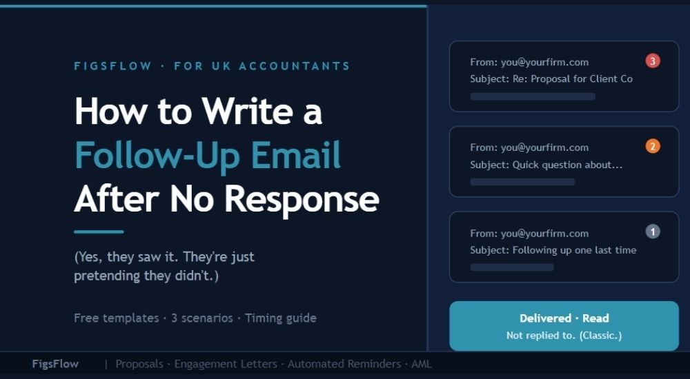How to write a follow-up email after no response