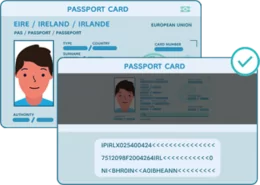 Capture an Irish Passport Card