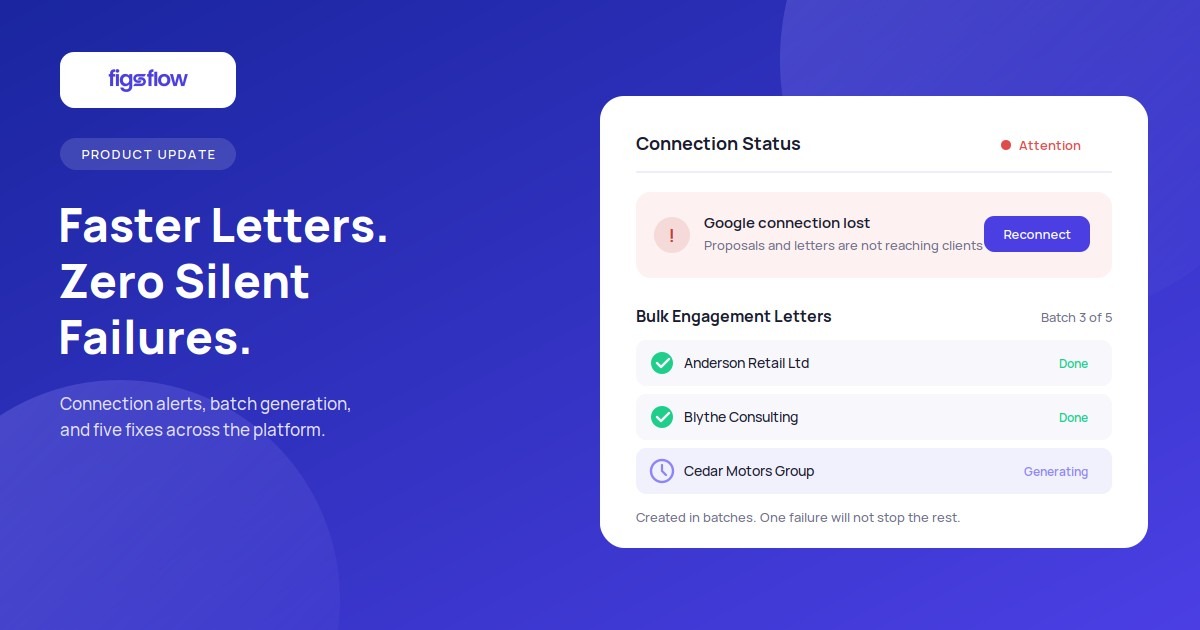 Bulk engagement letter
